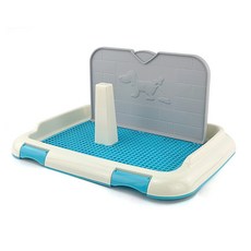 BSUP寵物廁所排便板 小型+壁, 藍色, 1套