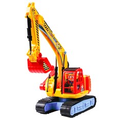 Pororo 淘氣小企鵝 씽씽 挖土機可動玩具, 混合色, 1個