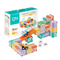 Magnetopia Qbi Preschool Plus 磁鐵塊 46 x 31 x 11cm, 1個, 24件