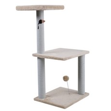 心靈連結市場基本款貓跳台, 米色, 1個