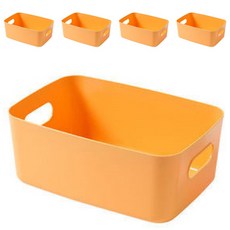 라이트 다용도 소품 보관함, 04 노란색, 5개