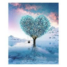 Nexopia 風景動物向日葵裝飾畫 03 JX044 滿鑽