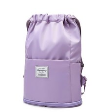 올하이 버킷형 숄더 방수 수영 운동가방, 04라이트퍼플