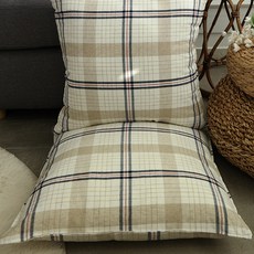 亞麻方形坐墊, 海軍