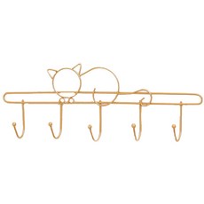 貓咪圖案掛架, 金子, 1個