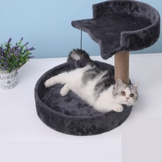 포포리코 고양이 캣타워 소형, 네이비, 1개