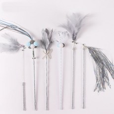 Poporiko貓咪棒狀玩具 6種組, D, 1套