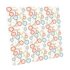 HTP 傳統圖案瓷磚 梅花圖案 植物圖案 K0455 1000855, 混合色, 1個