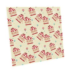 HTP 傳統圖案磁磚 馬紋 動物紋 K0446 1000846, 混合色, 1個