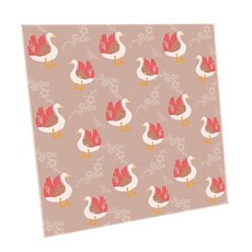 HTP 傳統花紋磁磚 鳥紋 動物紋 K0492 1000892, 混合色, 1個