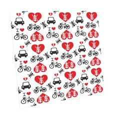 HTP 傳統圖案磁磚 壽字紋 文字紋 K0494 1000894, 混合顏色, 1個