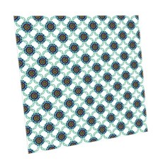 HTP 傳統圖案磁磚 忍冬紋圓形瓦當 原始圖案 K0412 1000812, 混合色, 1個