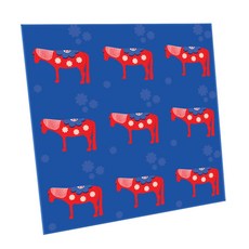 HTP 傳統花紋瓷磚 馬紋 動物紋 K0498 1000898, 混合顏色, 1個