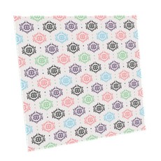 HTP 傳統圖案磁磚 清涼堂 波莫里 原始圖案 K0466 1000866, 混合色, 1個