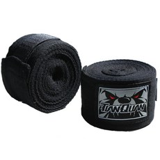 Trendy Cube 防護拳擊繃帶 2入, 黑色