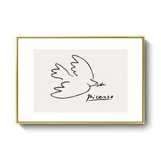 메이크미 북유럽 라인 그림 D, 골드