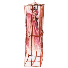 PARTYHAE 監獄中骷髏人偶 90公分, 白色, 1個