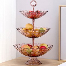 메이크미 3층 트레이 스토리지랙, 와인, 1개