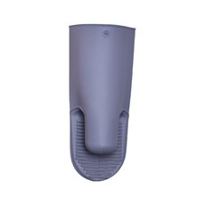 다쇼룸 防滑矽膠廚房微波爐烤箱手套, 灰色, 1個
