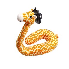 타니코튼 동물 휴대폰 거치형 목쿠션, 신상기린