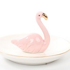 다쇼룸 飾品配件多用途收納模型托盤, 粉紅鶴, 1個