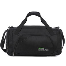 訓練肩背運動包 GH74_RD_830, 黑色的