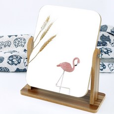 Diocell 組裝式木質旋轉桌鏡 S, 單一顏色