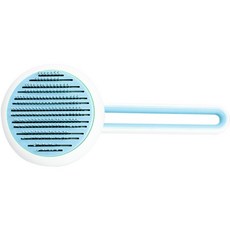 Jollybaby 寵物貓狗除廢毛清潔刷梳, 藍色, 1個