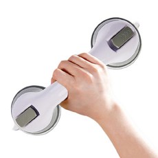 Itemtrade 強力吸盤把手 01 灰色, 1個