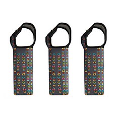 各色浮雕圖案氯丁橡膠水瓶水壺收納袋, 17, 3個