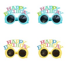 Market Sensation 生日快樂留言眼鏡套組, 一個, 1套