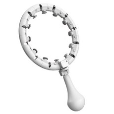 智慧計數呼拉圈 零件14入, 09白色, 1000克