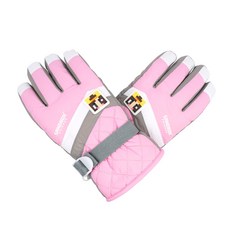 睡覺的孩童對角滑雪手套