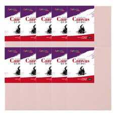 Artmate 彩色帆布 F型 粉色 10入, 棉布
