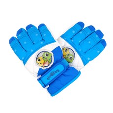 Sinbi Apartment孩童神秘圖案滑雪後背手套