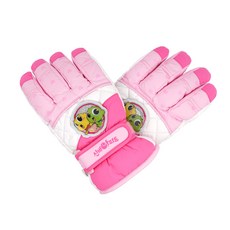 Sinbi Apartment 孩童Geumbi 圖案滑雪後背手套