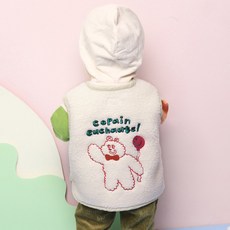 milk mile 孩童絨毛背心