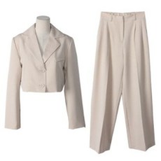 CHICBLACK Veria 摩登西裝褲夾克套裝 SET1630K19