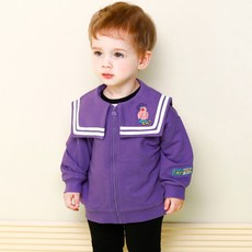 milkmile 兒童款Kkukku Buddy拉鍊開襟衫