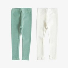 RAINBOW KIDS 孩童柔軟內搭褲 2入組