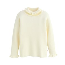 CURLYSUE 女童荷葉邊經典針織 C214TSG09P