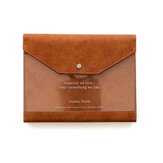 Funnymade Analog Diary 6孔摺疊手帳本A5+按壓原子筆組, 霧棕色