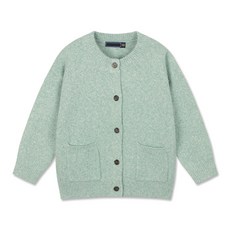 Day Day 孩童圓形針織厚開衫