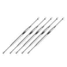 簡約鈦製耳挖棒 06 銀色 2, 5個, 1件