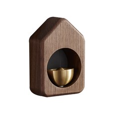 黑胡桃木門鈴鐺, 1個