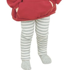 KKAKKUNGNORITER 孩童款時尚條紋內搭褲