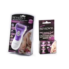 REVLON 露華濃 Pro Instant Pedy 電動去角質 + 補充滾輪 3件套, 單品, 混色