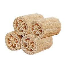 라니핏 주방 수세미 원통형, 4개, 1개