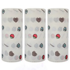 廚房抹布 草莓 A002, 3個, 1件