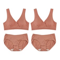 뉴니끄 모코랩 수유브라 2p + 팬티 2p 세트